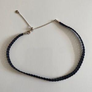 Pandora Woven Fabric Choker Necklace